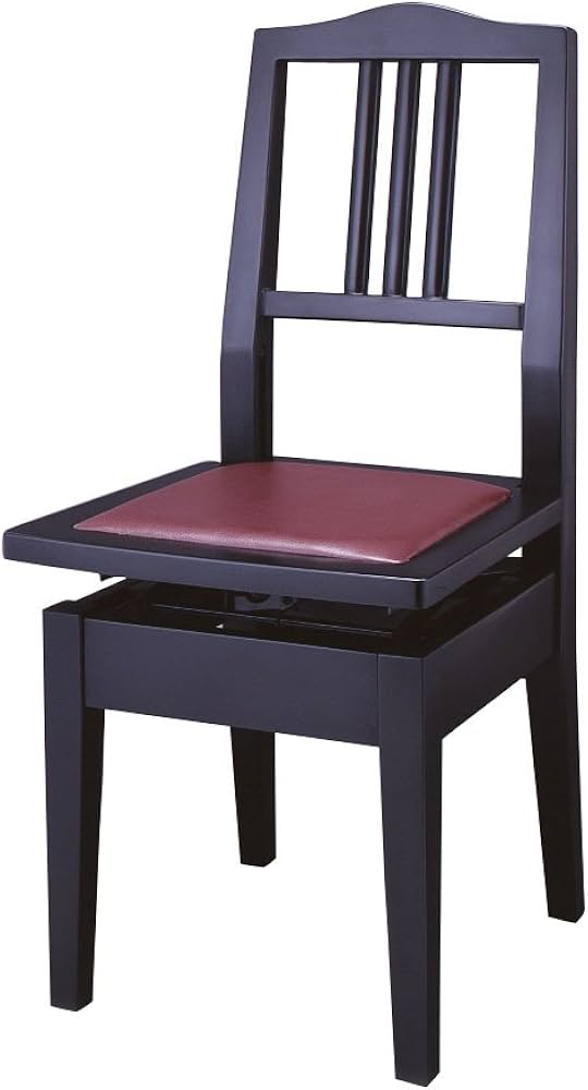 Amazon.co.jp: YAMAHA/ヤマハ 製 ピアノ専用椅子 No.5 A 黒/半艶塗装