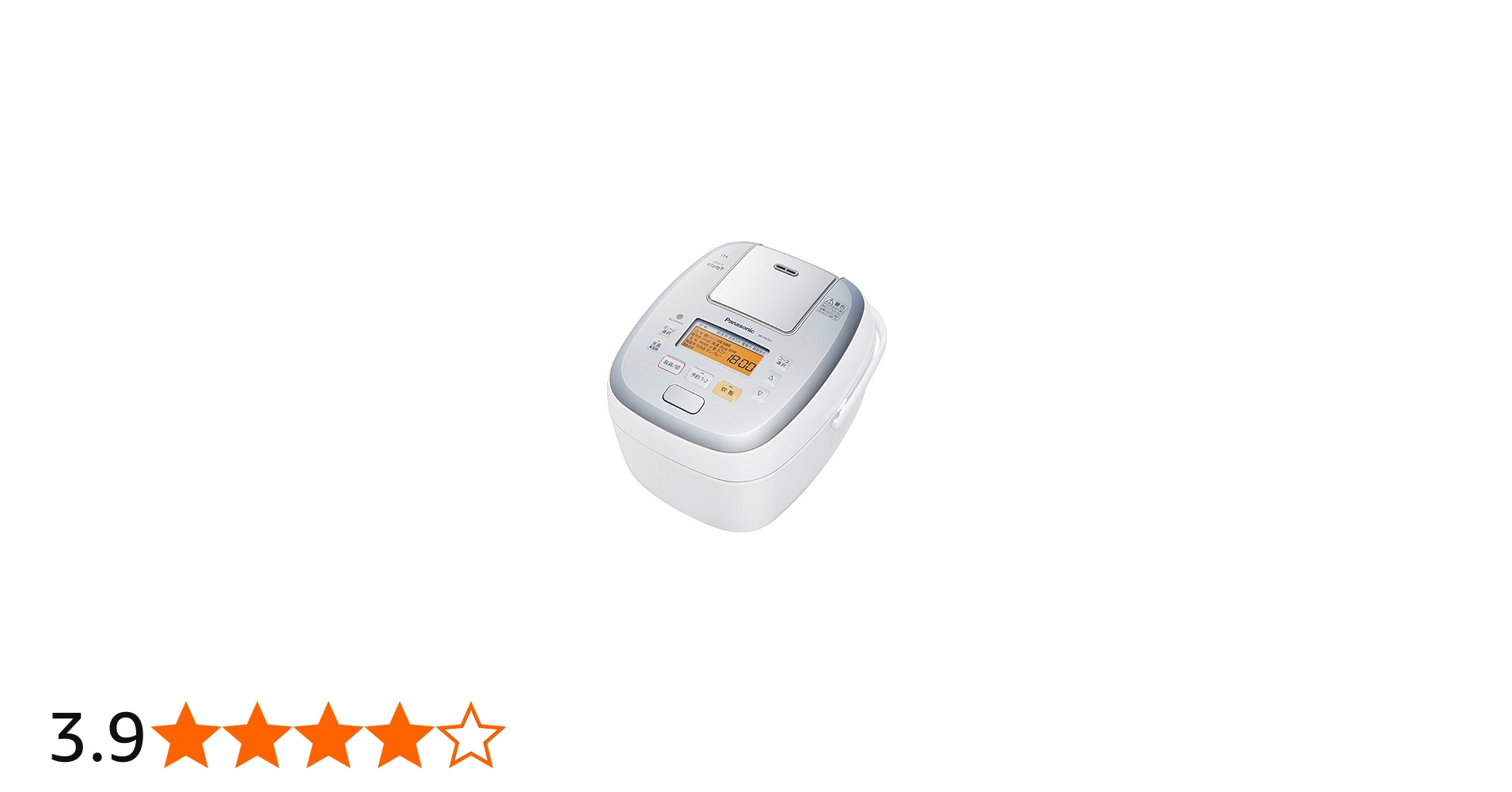 Amazon | パナソニック 5.5合 炊飯器 圧力IH式 おどり炊き ホワイト SR