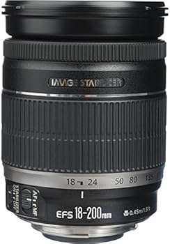 Amazon.co.jp: Canon EF-S 18-200mm f/3.5-5.6 IS Standard Zoom Lens