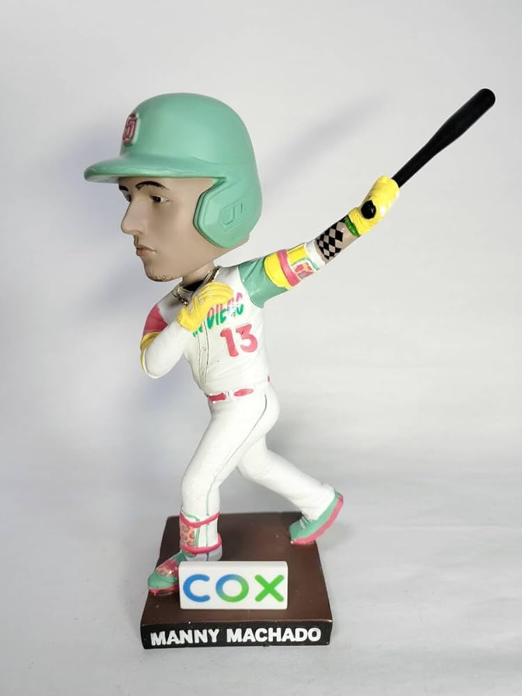 マチャド パドレス ボブルヘッドフィギュア マチャド パドレス