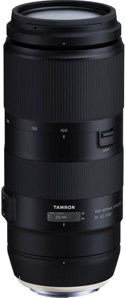 Amazon.com : Tamron 100-400mm F/4.5-6.3 VC USD Telephoto Zoom Lens