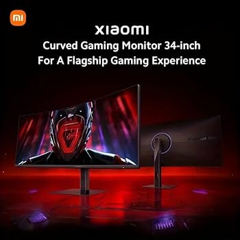 Amazon.com: XIAOMI Curved Gaming Monitor 34-inch 180Hz High Reshed