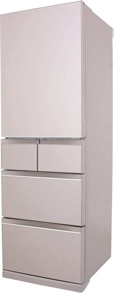 Amazon.co.jp: 三菱 【右開き】455L 5ドアノンフロン冷蔵庫 置ける