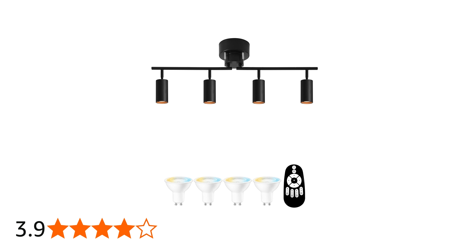 Amazon.co.jp : ANWIO シーリングライト 4灯 スポットライト 700LM 6畳