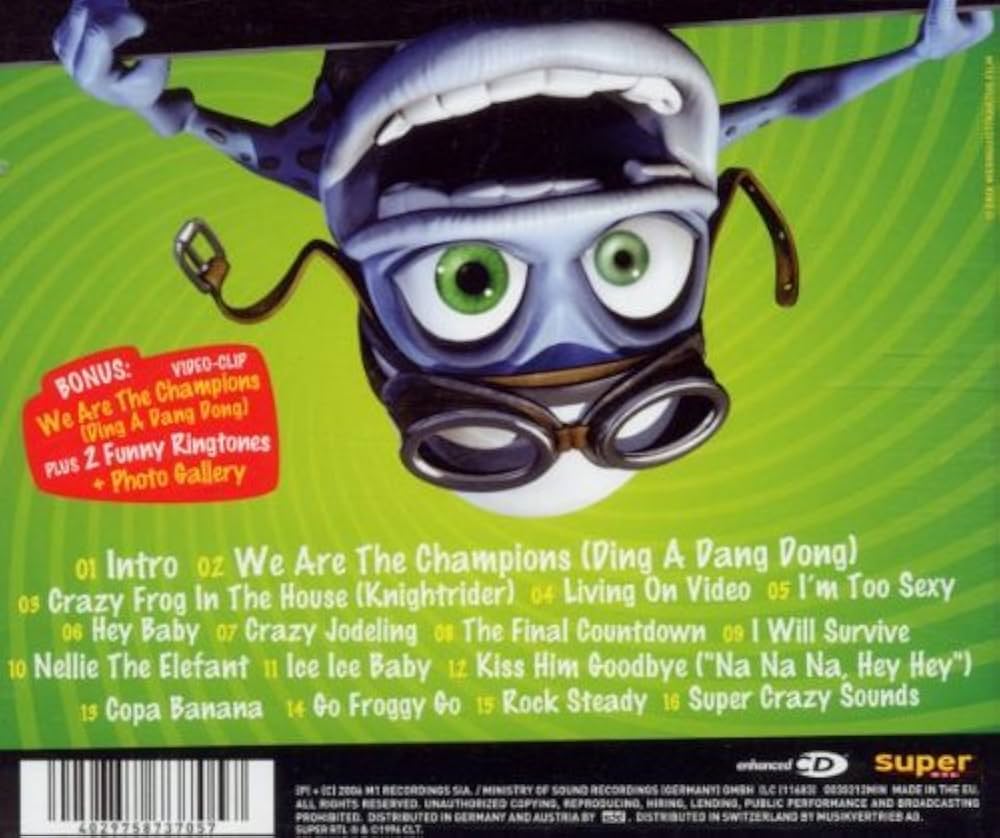 More Crazy Hits: CRAZY FROG: Amazon.ca: Music