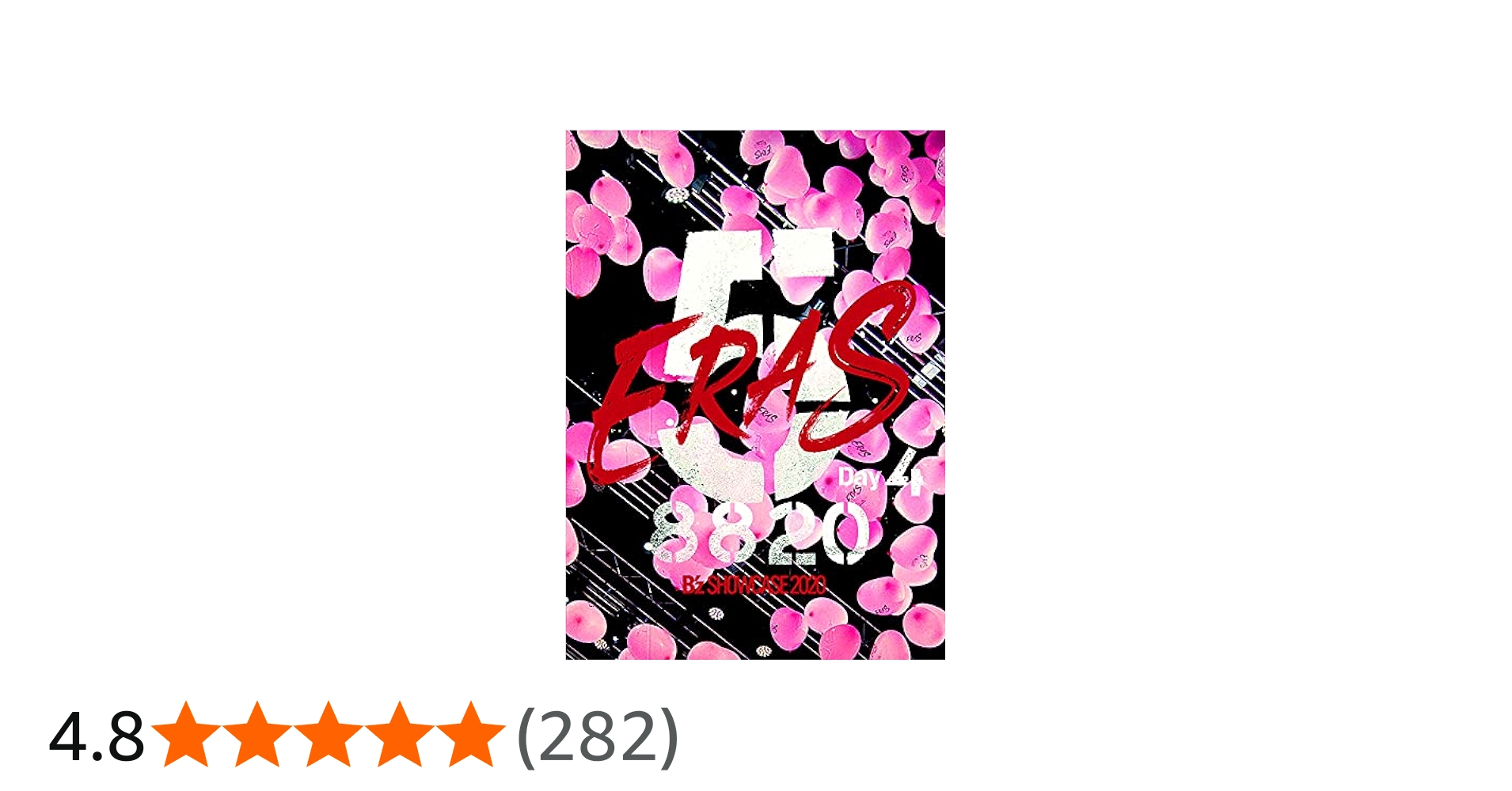 Amazon.co.jp: B'z SHOWCASE 2020-5 ERAS 8820- Day4 (Blu-ray) : B'z: DVD