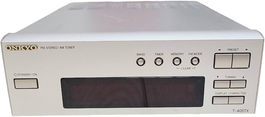 Amazon.co.jp: ONKYO INTEC205 FM/AMチューナー T-405TX(S) : 家電＆カメラ