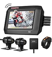 Amazon.co.jp: VSYSTO ドライブレコーダー バイク 前後カメラ 防水