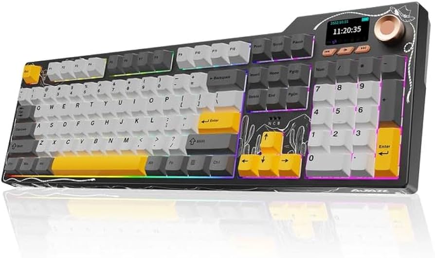 Amazon.com: Ajazz AK35I V4 Customizable Wireless Gaming Mechanical