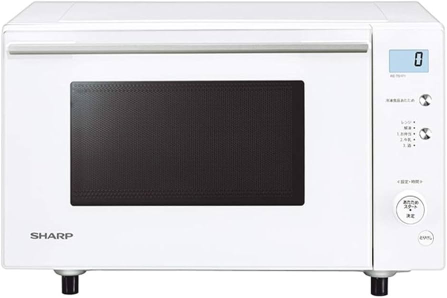 Amazon | シャープ 電子レンジ 17L ホワイト系SHARP PLAINLY(プレーン