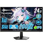Amazon.co.jp: Minifire ゲーミングモニター 24.5インチ HDMI2つ 200Hz