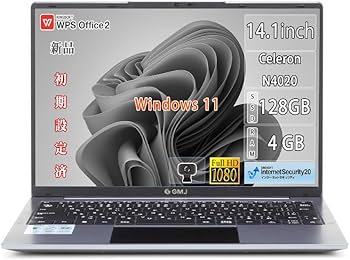 Amazon.co.jp: GM-JAPAN ノートパソコン Windows 11 Office搭載 14.1