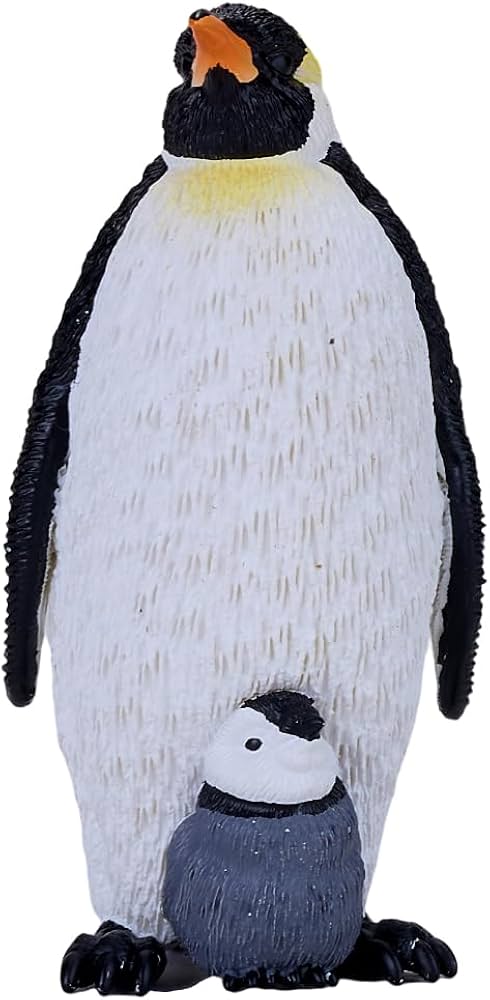 Amazon.co.jp: Mojo 海洋動物フィギュア 皇帝ペンギンと赤ちゃん