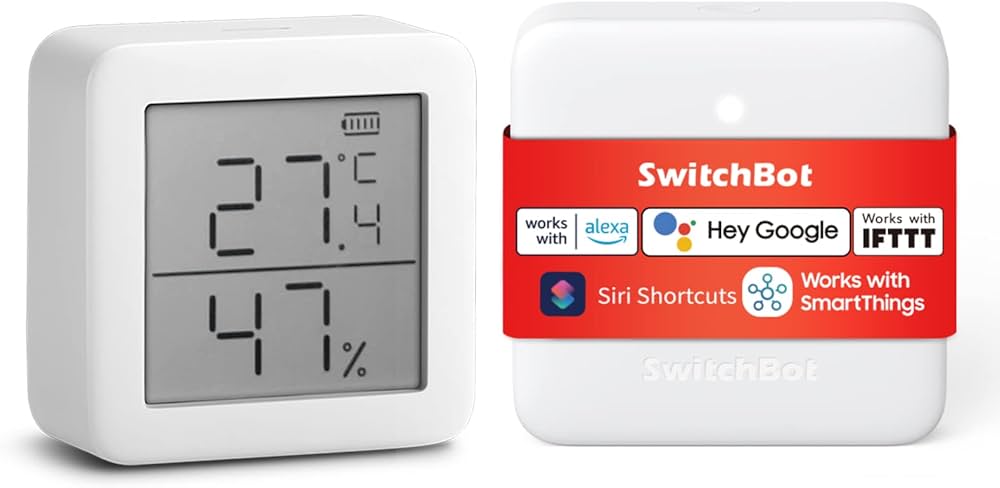 Amazon.co.jp: SwitchBot ハブミニ 温湿度計 2個セット スイッチボット