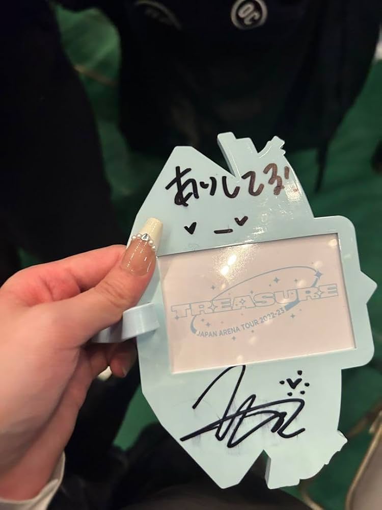 TREASURE ジフン 直筆サイン入りポラ TREASURE ジフン 直筆サイン入り