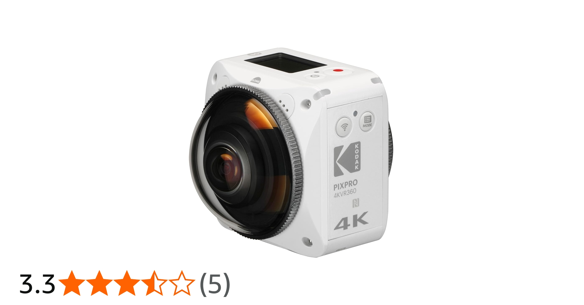 Amazon | KODAK(コダック) PIXPRO アクションカメラ 360°全天球撮影 4K