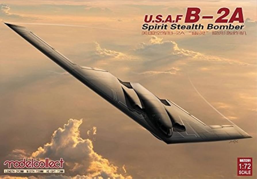Amazon | 1/72 U.S.A.F B 2 スピリットステルス爆撃機 並行輸入