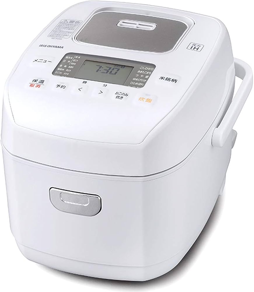 Amazon | アイリスオーヤマ 圧力IHジャー炊飯器 3合 RC-PD30-W