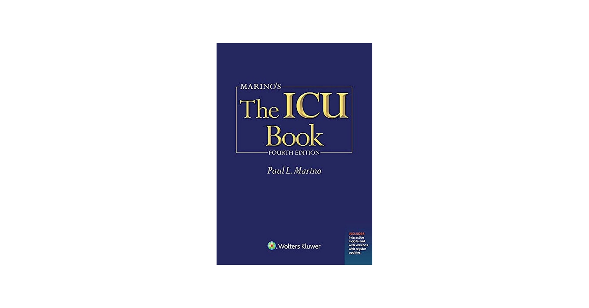 Marino's The ICU Book: Print: 9781451121186: Medicine & Health