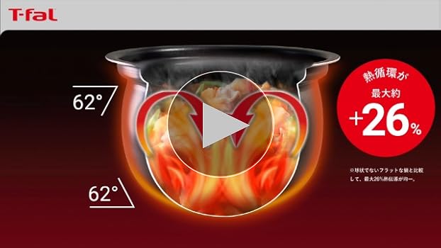 Amazon | ティファール 電気圧力鍋 無水調理 4L 1台12役 ガラス蓋付属