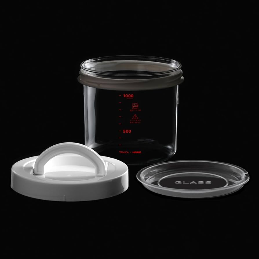 Amazon | TANICA ガラス内容器(YS-01)専用 ホワイト ※ヨーグルティアS