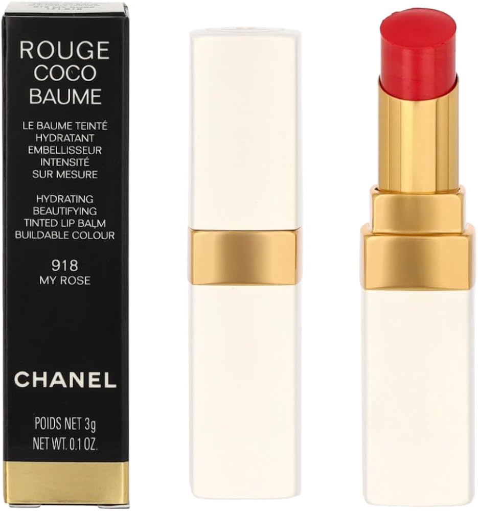 Chanel Rouge Coco Baume Hydrating Beautifying Tinted - 918 My Rose