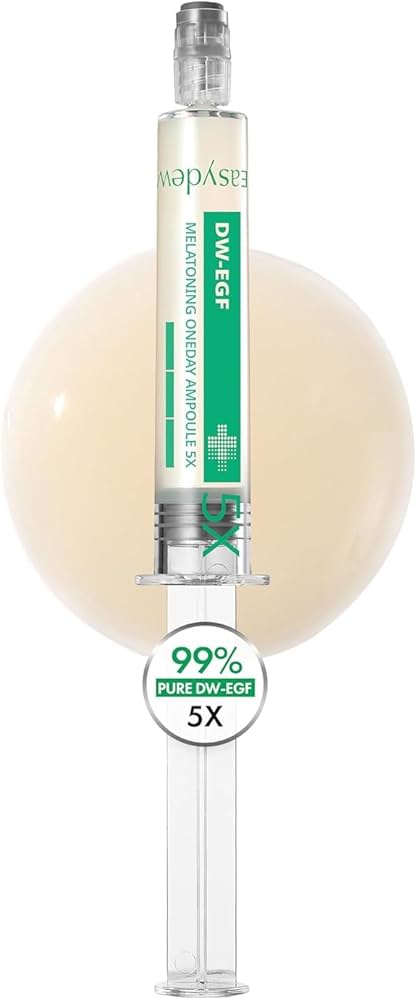 Amazon.com: Easydew DW-EGF Melatoning Ampoule 5X - Hydrating Dark