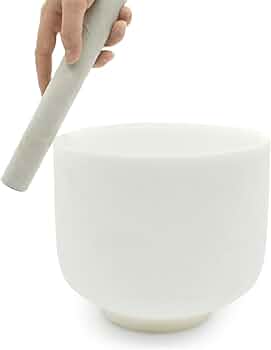 Amazon | Ennbom クリスタルボウル シンギングボウル スエードマレット