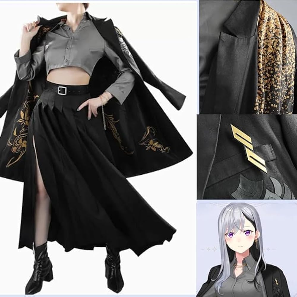 Amazon.co.jp: [ヤンババです] 七次元生徒会 樋口楓 コスプレ衣装+