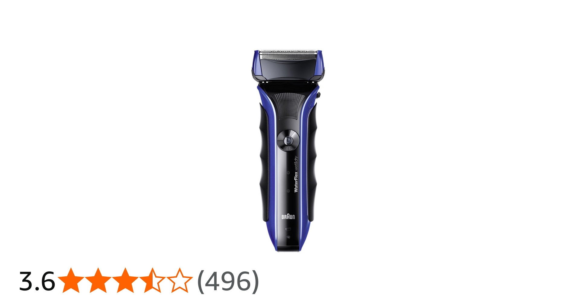 Amazon.co.jp: ブラウン WaterFlex メンズシェーバー 3枚刃 お風呂剃り