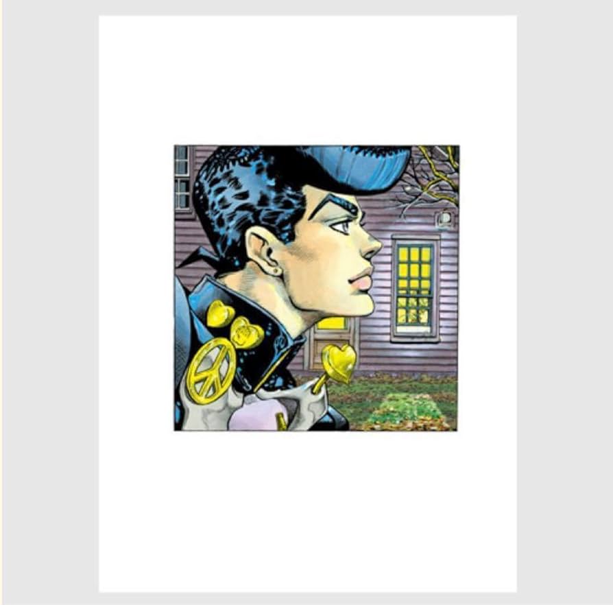 Amazon.co.jp: ジョジョの奇妙な冒険 複製原画 仗助 第4部 荒木飛呂彦