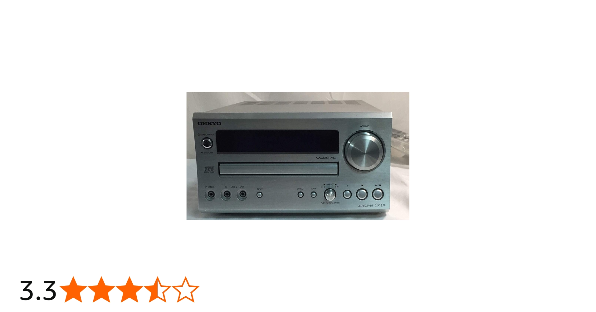 Amazon.co.jp: ONKYO CD/FMチューナーアンプ 60W+60W CR-D1(S