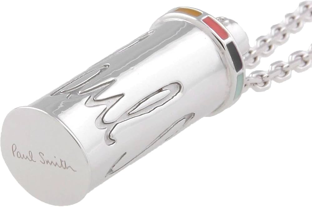 Amazon.co.jp: [ポールスミス] Spray bottle モチーフ ネックレス