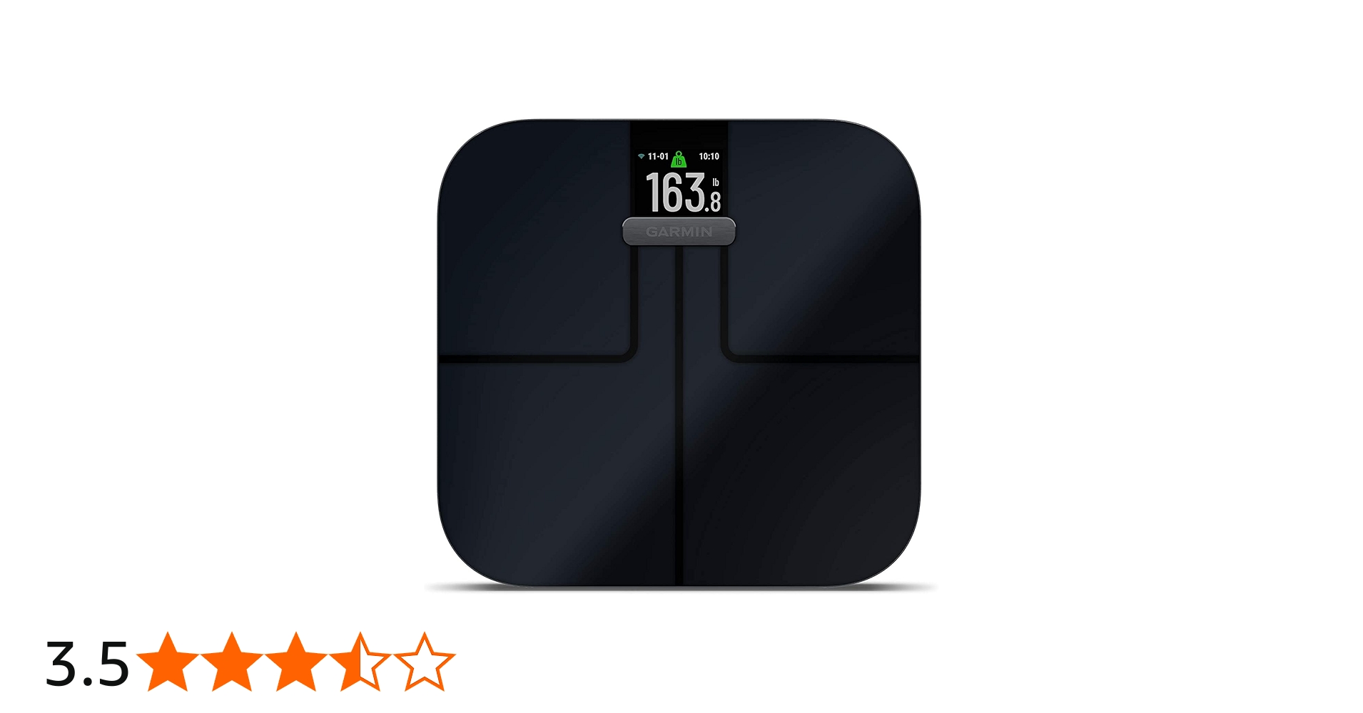 Garmin Index S2, Smart Scale with Wireless Connectivity, Measure