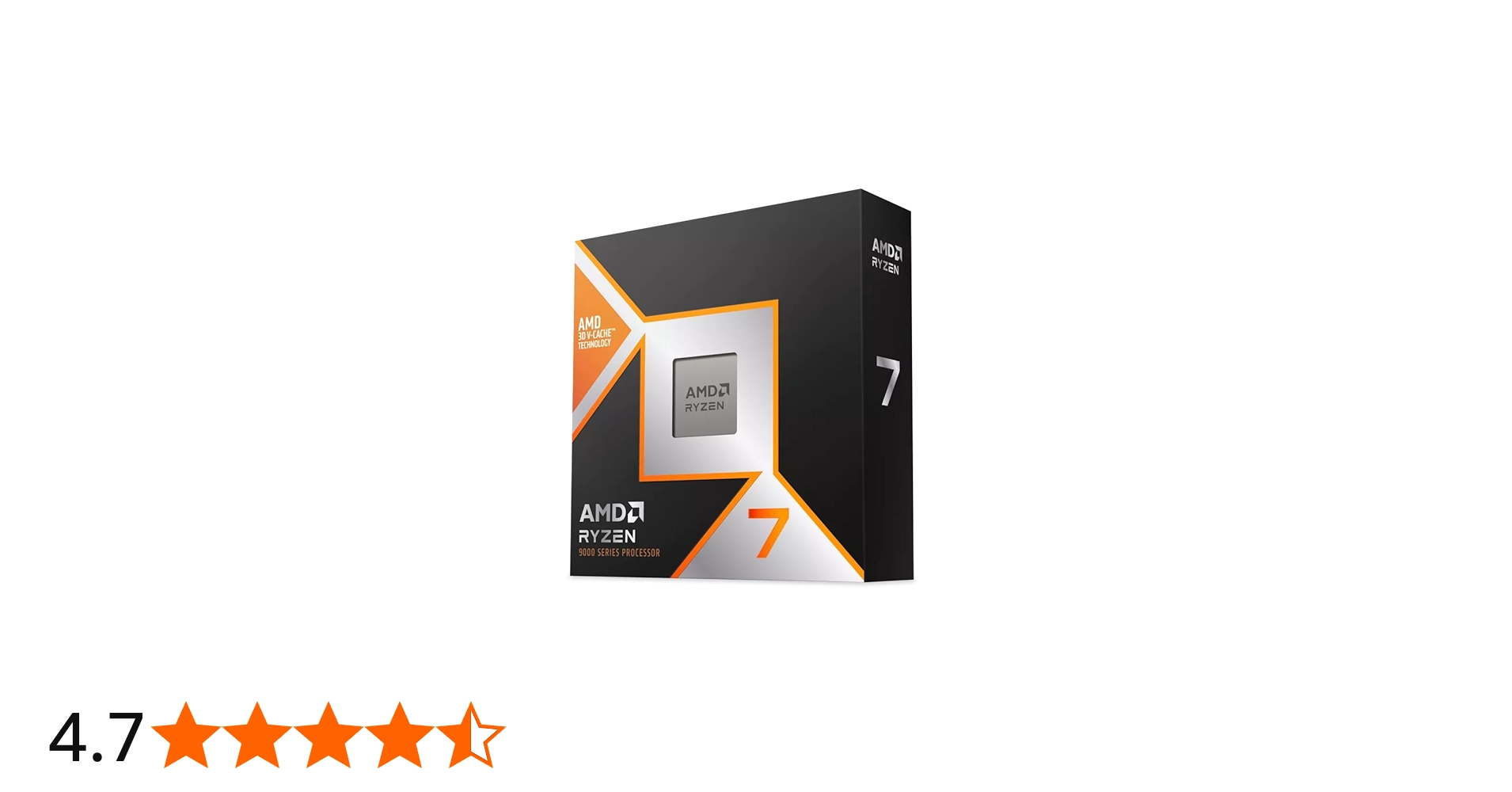 Amazon | AMD Ryzen 7 9800X3D BOX Socket AM5 / 8コア16スレッド