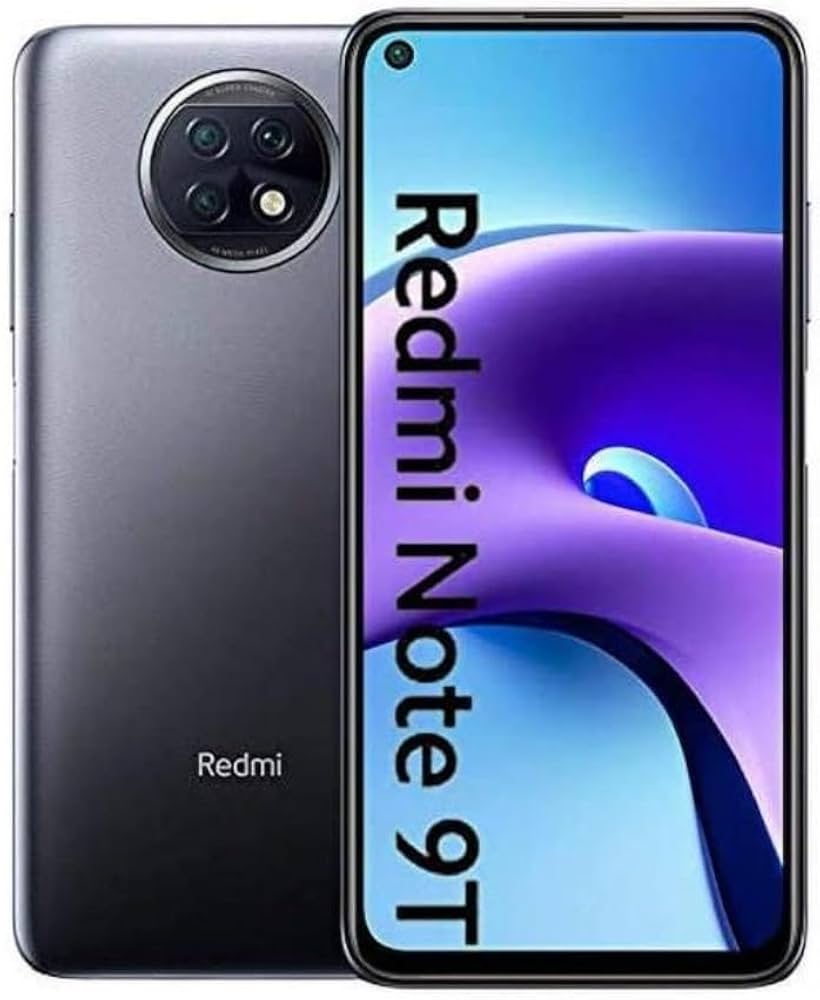 Xiaomi Redmi Note 9T Dual SIM, 128GB, 4GB RAM, 5G, Nightfall Black