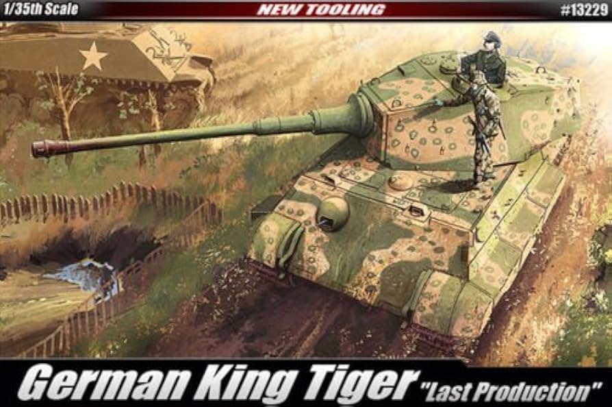 Amazon | アカデミー1/35ドイツキングタイガー最終生産戦車プラモデル