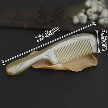 Amazon | 牛角櫛一本 ヘアコーム 櫛くし 頭皮マッサージ 髪 ヘア
