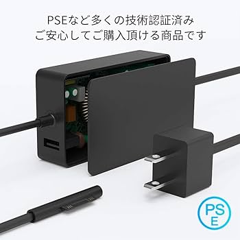 Amazon | 【PSE規格品】Surface Pro 3 Pro 4 Surface Go Surface Book