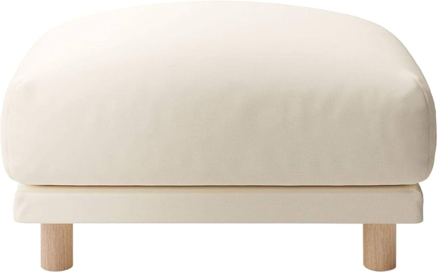 Amazon.co.jp: 無印良品 ソファ用オットマン(カバー、脚別売) フェザー