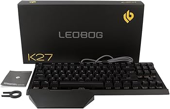 Amazon | LEOBOG K27 有線USB接続 青軸 RGBメカニカルキーボード RGB