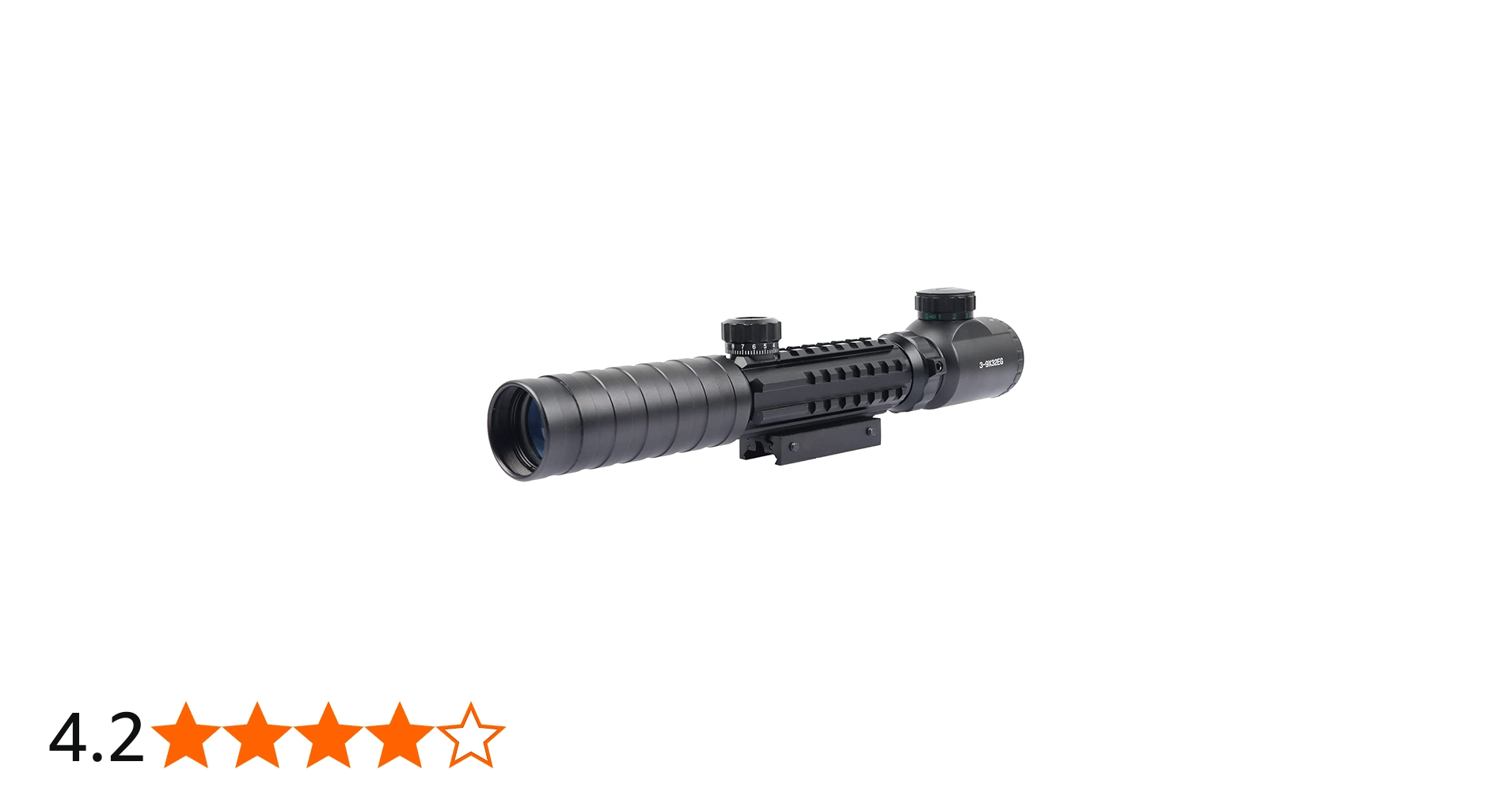 Amazon.co.jp: 3-9×32EG トリプルレール ライフルスコープ Mil-dot