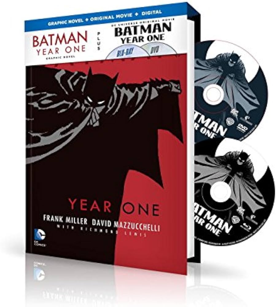 Amazon.com: Batman: Year One Book & DVD Set: 9781401260040: Miller