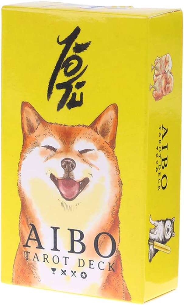 Amazon.co.jp: Jinmoioy タロットカード 78枚 犬 Aibo Tarot タロット