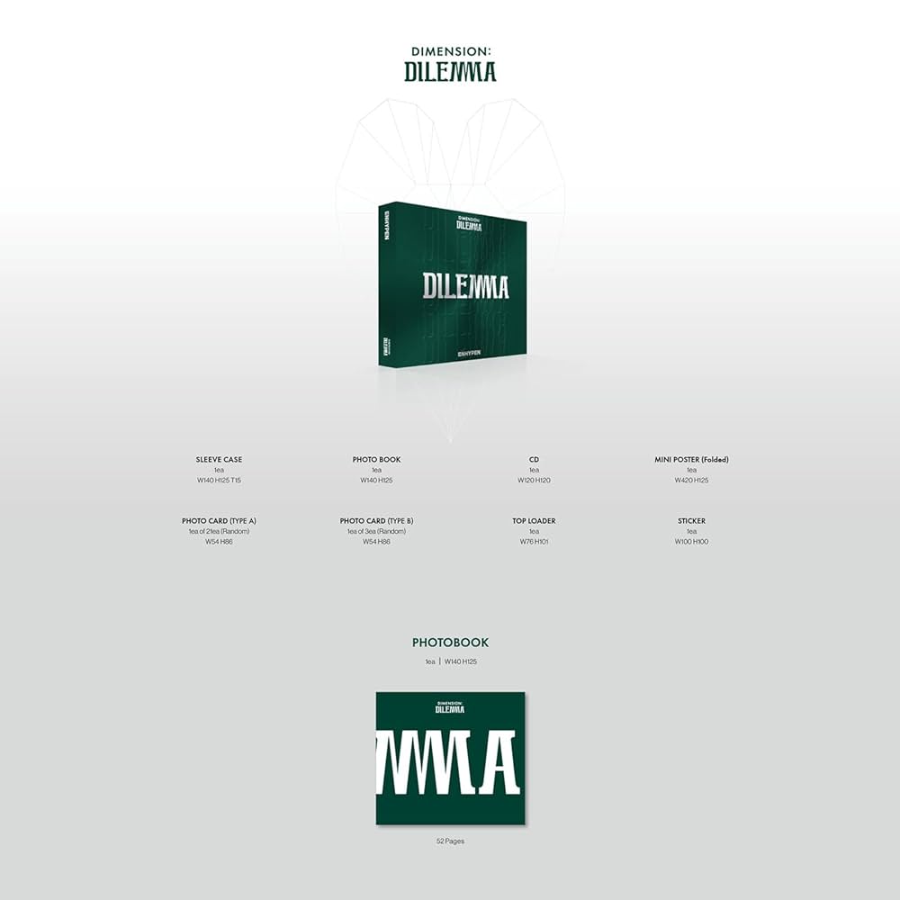 ENHYPEN - ENHYPEN THE 1ST ALBUM - DIMENSION : DILEMMA [ ESSENTIAL