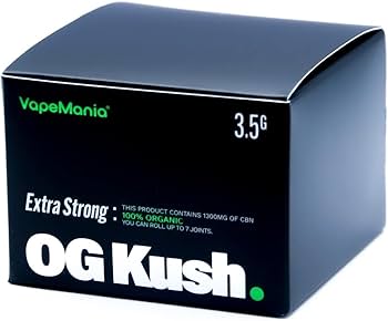 Amazon.co.jp: VapeMania Extra Strong CBN ハーブ OG KUSH 濃度48