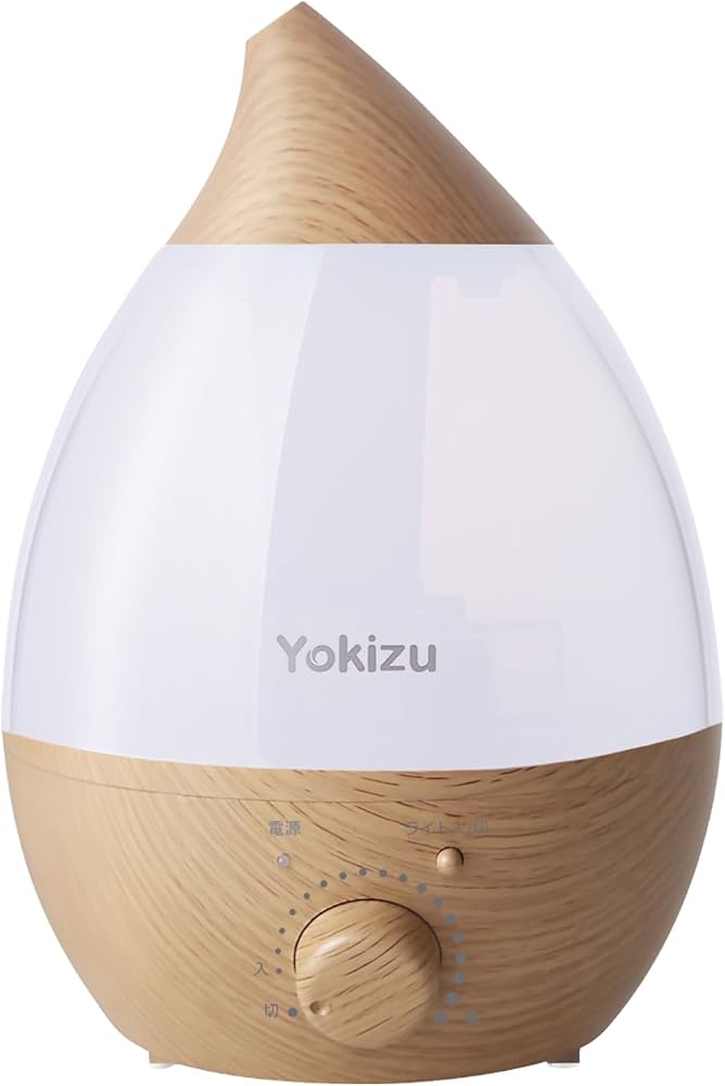 Amazon.co.jp: Yokizu 加湿器 小型 卓上 大容量 除菌 アロマ 超音波式