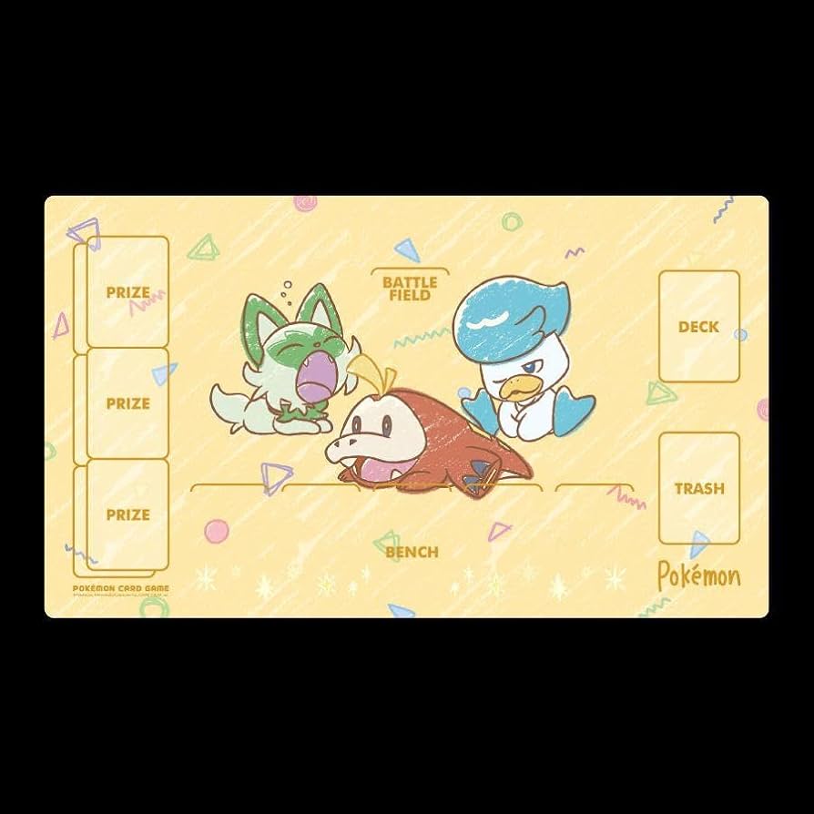 Amazon.co.jp: ！韓国限定ポケカプレイマット「Crayon Touch」 : おもちゃ