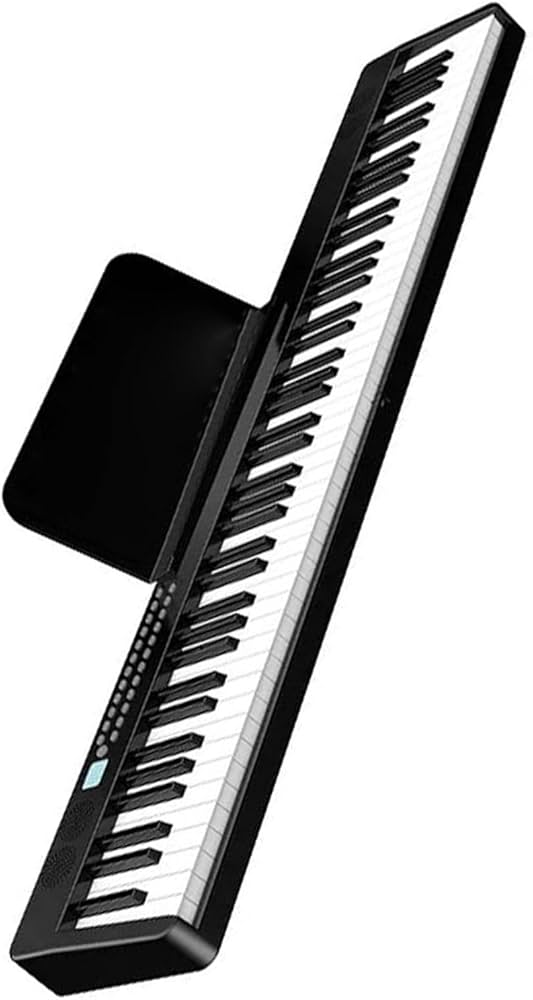 Amazon | 88 キー電子キーボード楽器折りたたみシンセサイザー