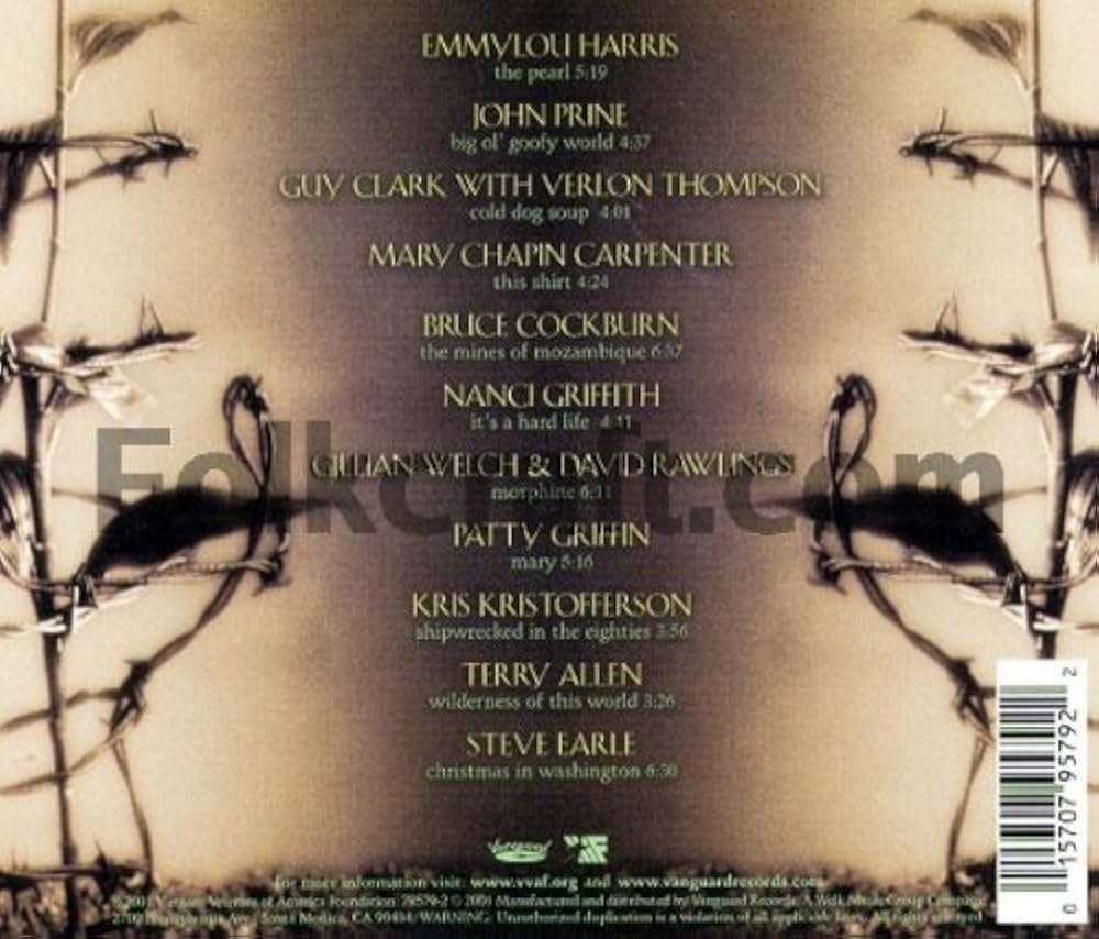 Emmylou Harris Presents Con - Concerts for a Landmine Free World